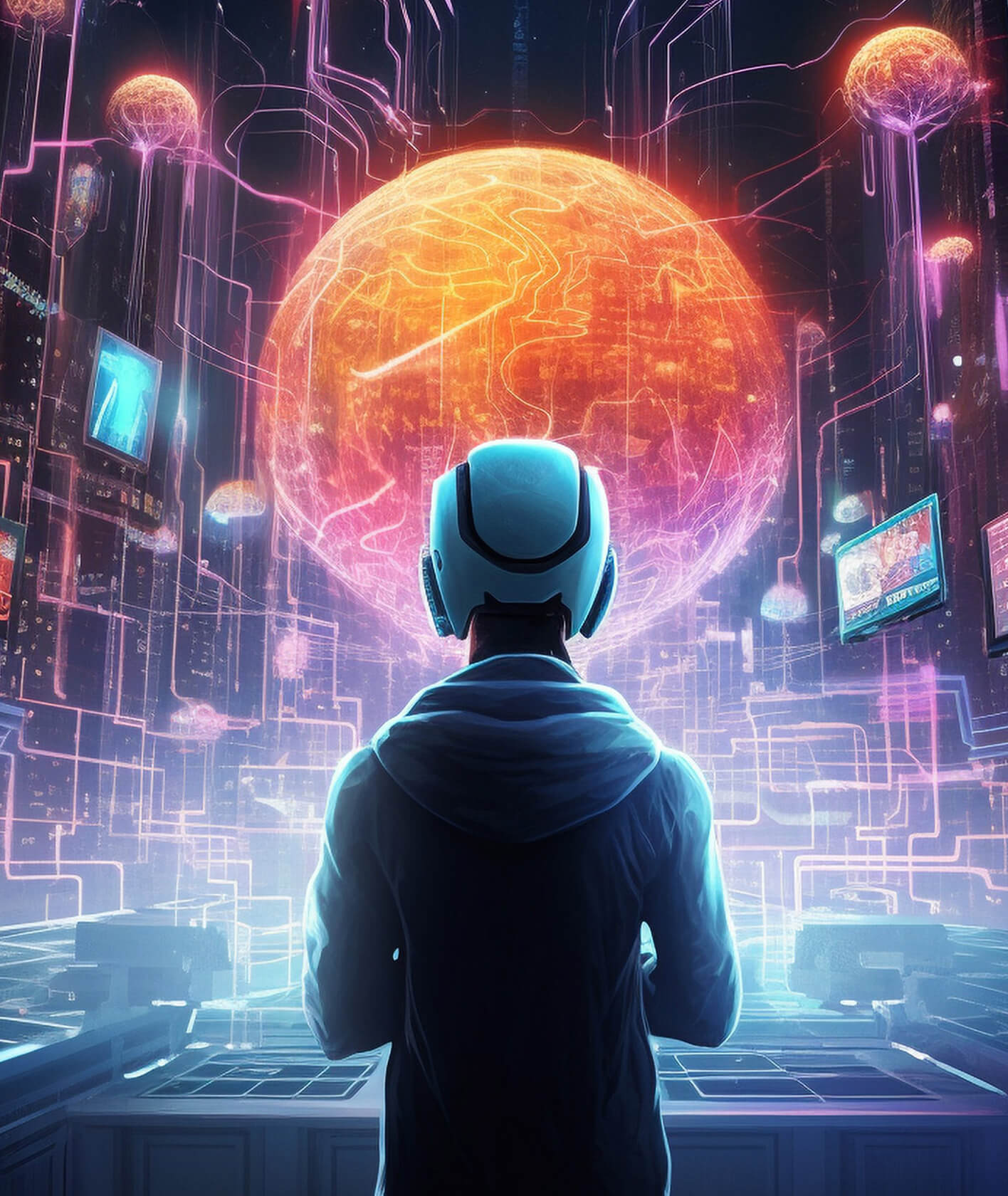 abstract futuristic illustration